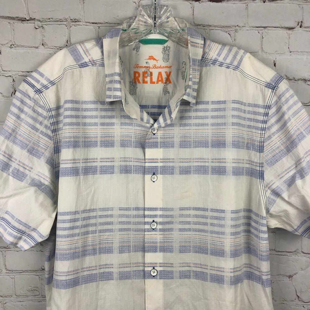 Tommy Bahama Relax Fit Button Up Men's Sz Large